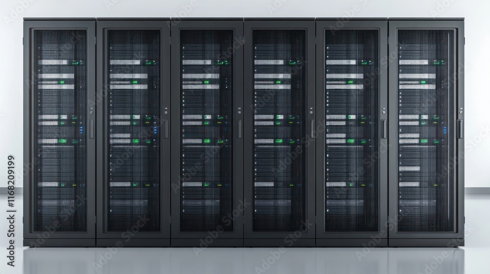Modern Data Center Server Racks: High-Tech Infrastructure