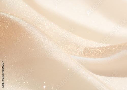 ベージュの美しいキラキラの背景
