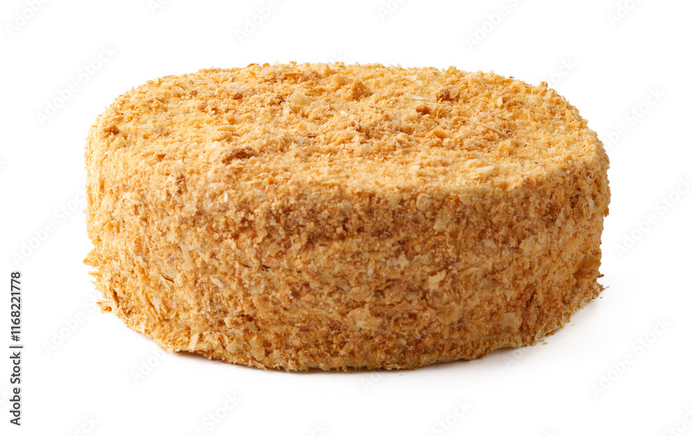 Unique round cheese wheel coated in a golden crust ready for serving at a gourmet event Unique round cheese wheel coated in a golden crust ready for serving at a gourmet event