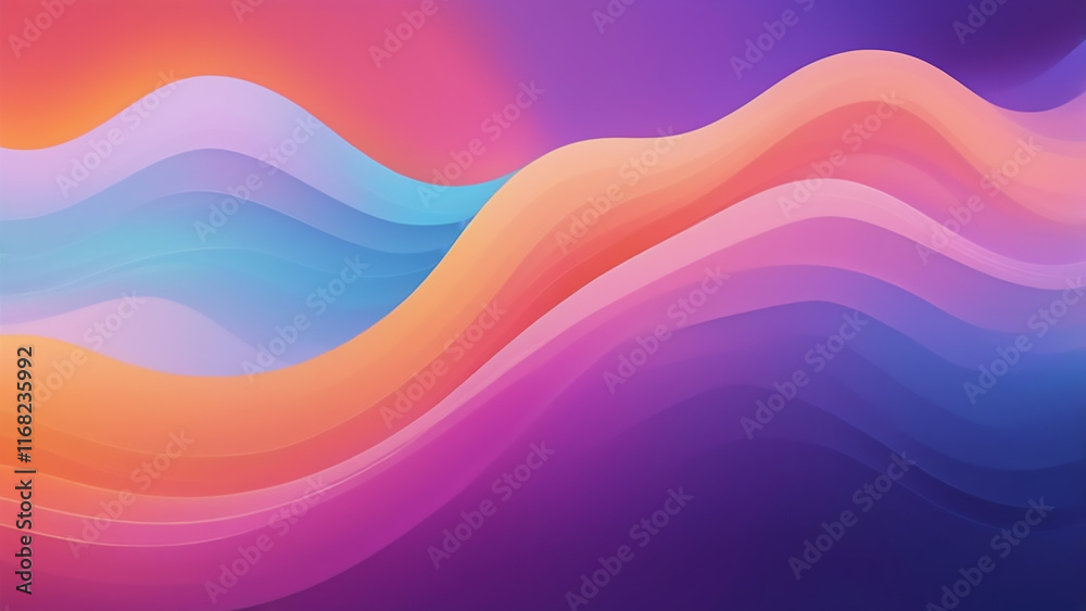 Obraz premium Gradient Blurs Background