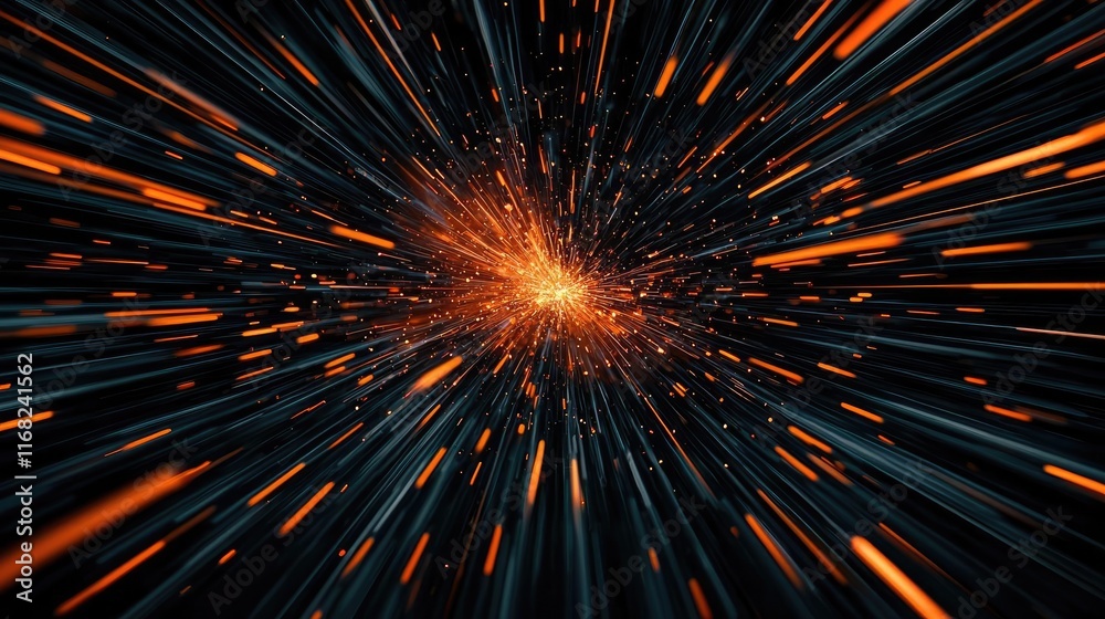 Burst abstract background concept. Dynamic abstract image showcasing streaks of light in motion, conveying speed and energy. Burst abstract background concept. Dynamic abstract image showcasing streaks of light in motion, conveying speed and energy.