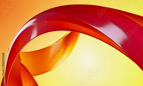 Gladden color wavy curve line flowing background . and twirl 3d background animation. Seamless looping .