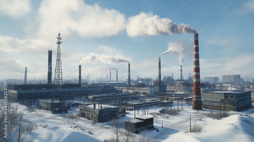 Fototapeta premium Global Warming amp Pollution