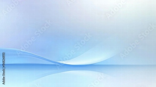 A soft blue abstract background with gentle waves, ideal for digital designs.