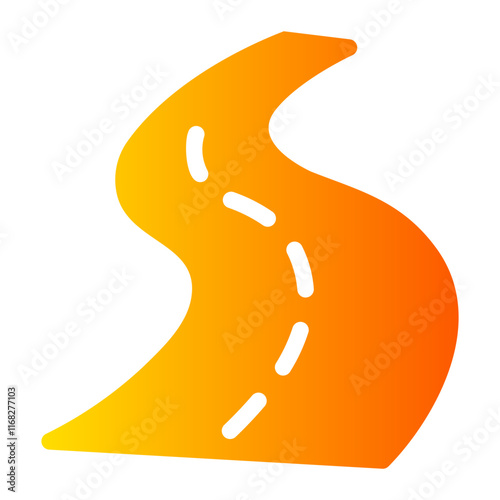 road Gradient icon