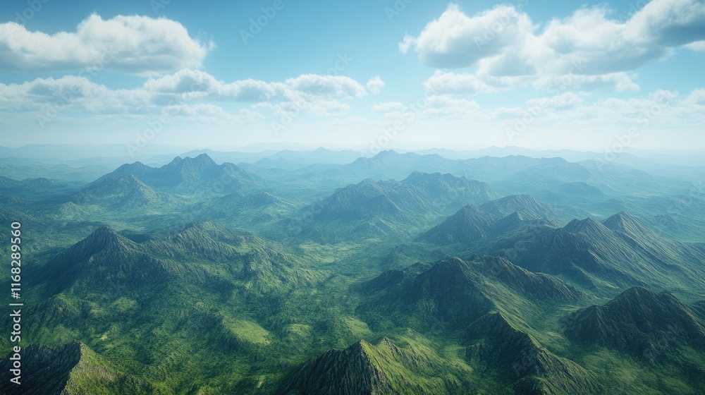 A scenic mountain range with vibrant green valleys, deep blue skies, and gentle clouds, providing a wide, open natural backdrop with space for design. A scenic mountain range with vibrant green valleys, deep blue skies, and gentle clouds, providing a wide, open natural backdrop with space for design.