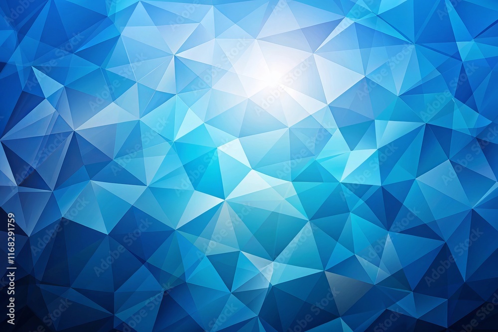 abstract blue triangle background abstract blue triangle background