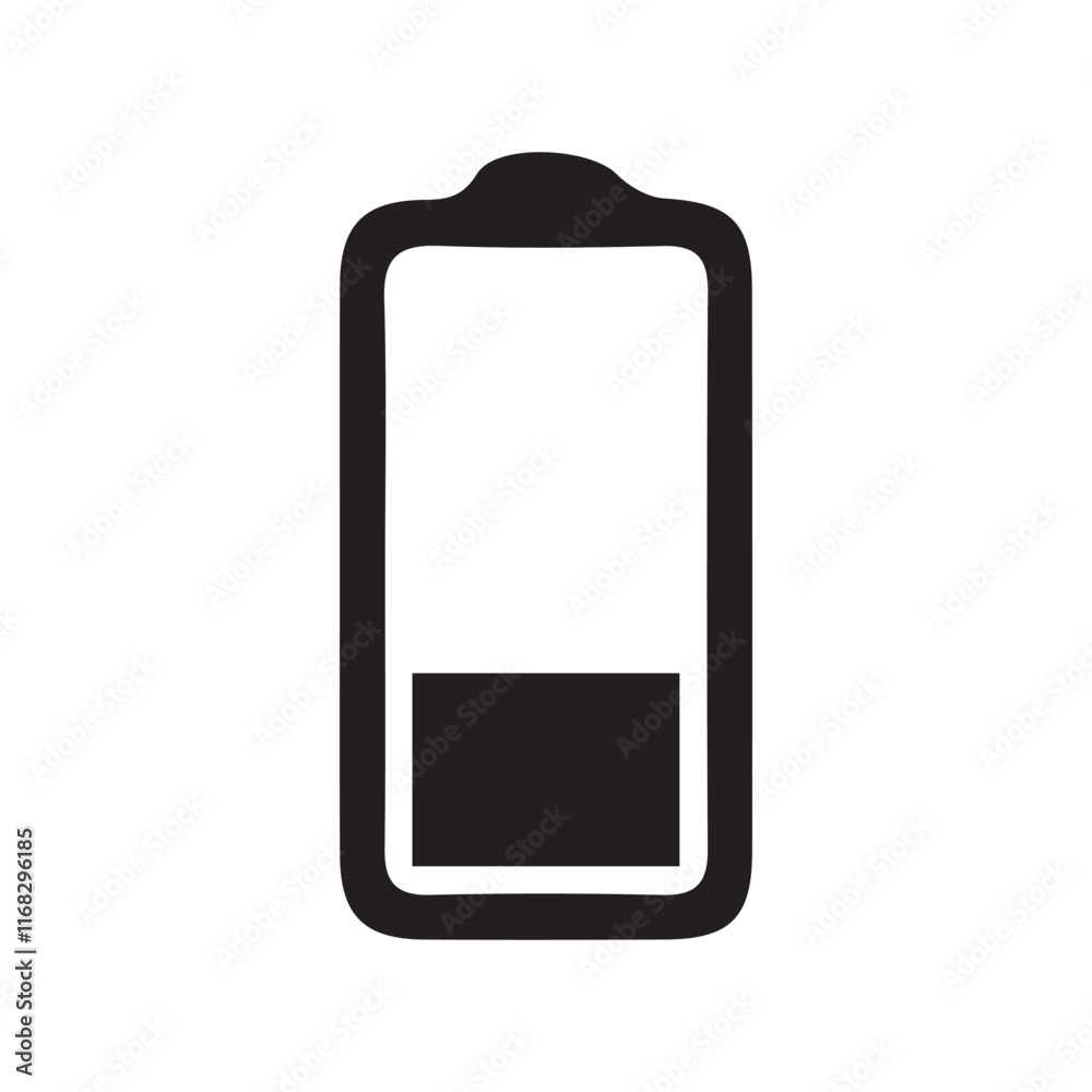 Bettery Charging Icon.low bettery vector icon ,Bettery Charging Icon, Silhouette design element related to mobile, Vector illustration eps 10 Bettery Charging Icon.low bettery vector icon ,Bettery Charging Icon, Silhouette design element related to mobile, Vector illustration eps 10