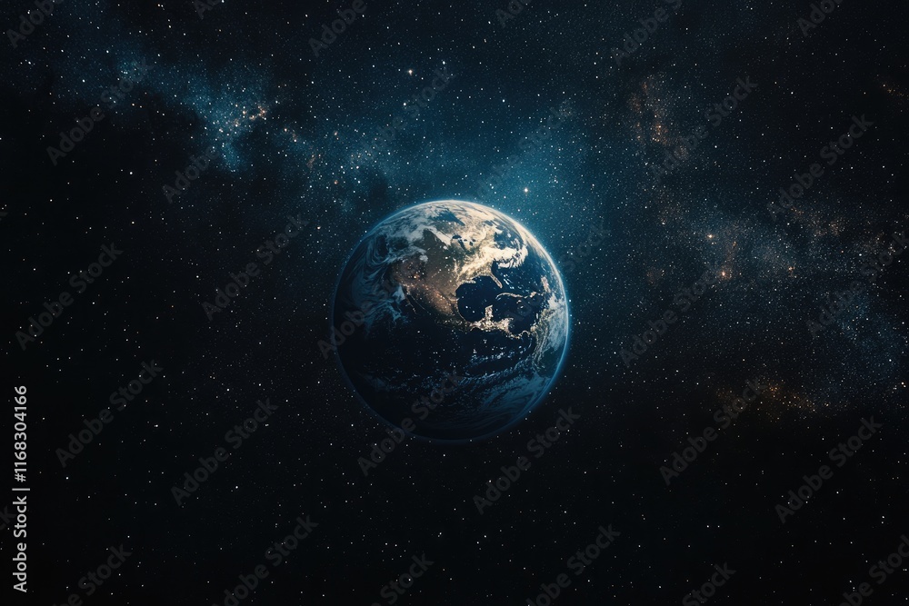 Obraz premium Outer space background