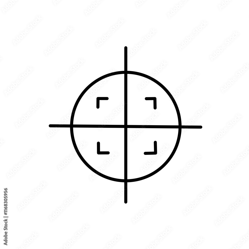aim target icon aim target icon