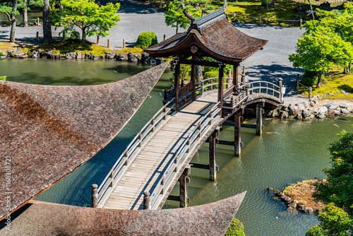 虎渓山永保寺の景色