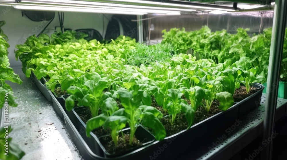 Indoor Gardening: Growing Lettuce and other Greens under Grow Lights Indoor Gardening: Growing Lettuce and other Greens under Grow Lights