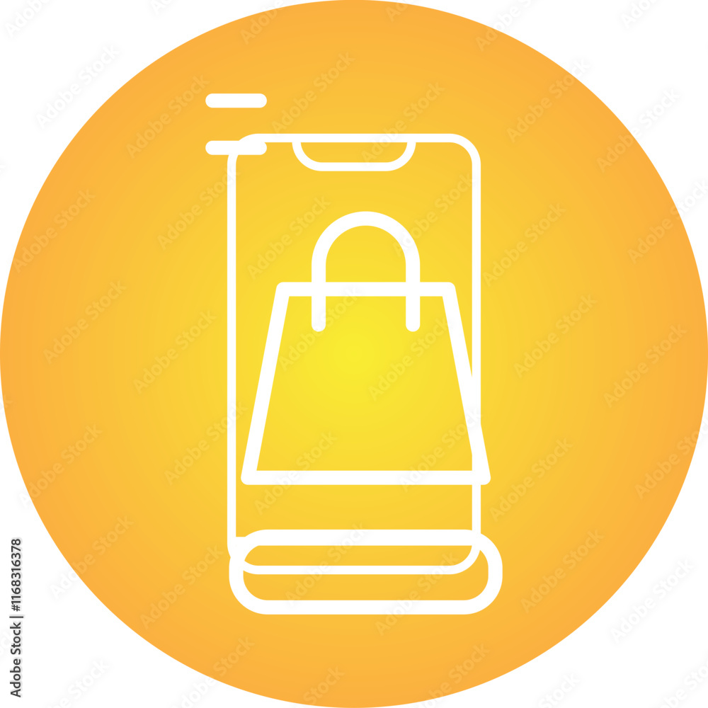 Mobile Banking icon single vector illustration Mobile Banking icon single vector illustration
