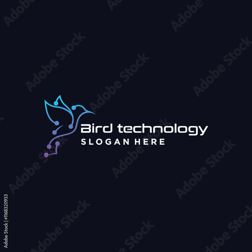 Natural bird nest icon logo B symbol illustration with beautiful root and leaf symbols photo