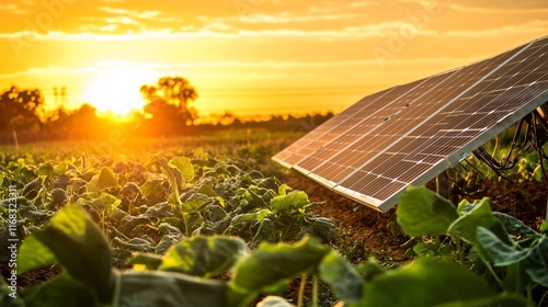 Innovating Agriculture: How Agrivoltaics Supports Food and Renewable Energy. photo