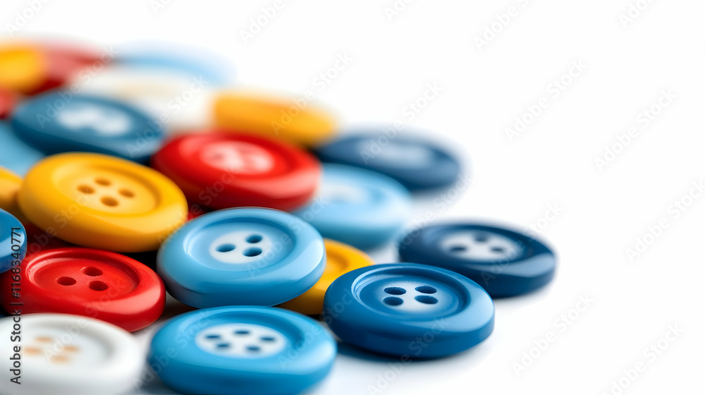 A vibrant collection of colorful buttons arranged in a beautiful pattern, perfect for crafts and sewing projects. A vibrant collection of colorful buttons arranged in a beautiful pattern, perfect for crafts and sewing projects.