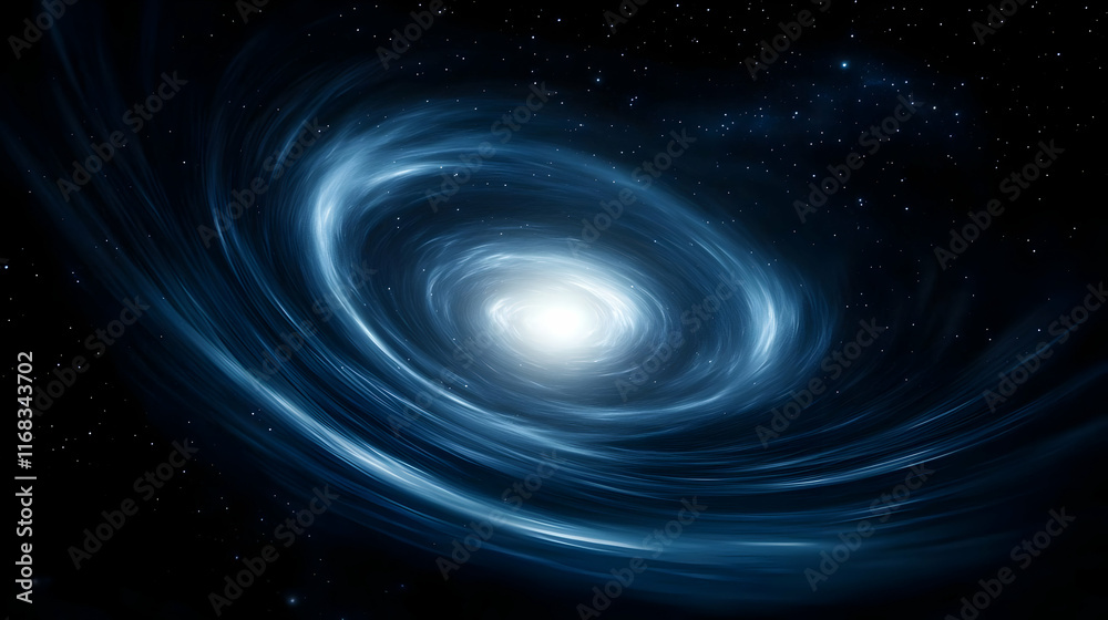 A stunning visualization of a galaxy with swirling stars and cosmic beauty in deep space. A stunning visualization of a galaxy with swirling stars and cosmic beauty in deep space.