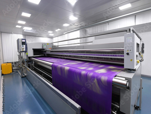 Color print flex machine 