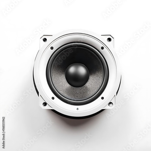 Speaker isolated on a white background photo