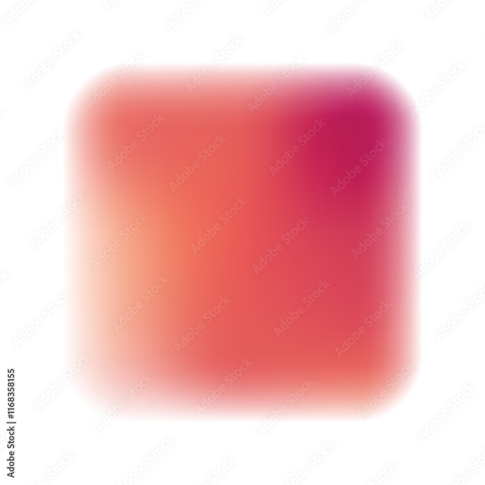 dissolving gradation of bright red squares dissolving gradation of bright red squares