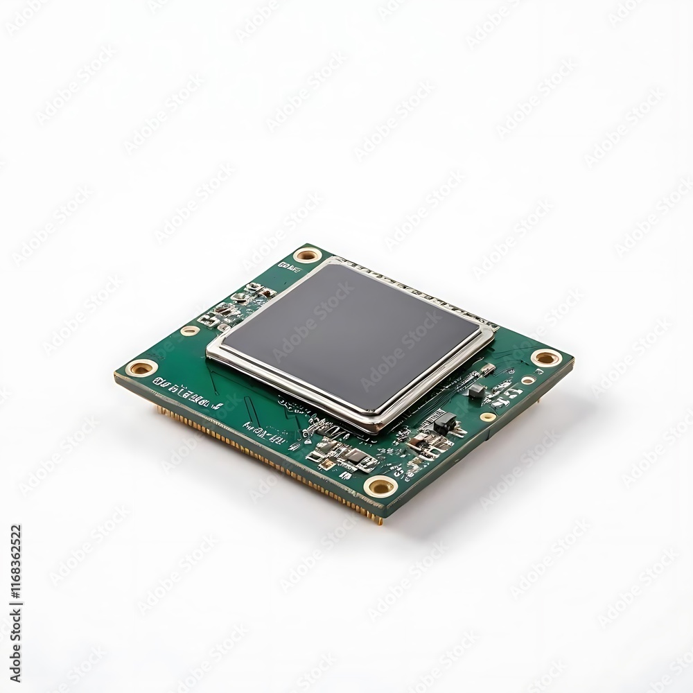 GPS Module isolated on a white background GPS Module isolated on a white background