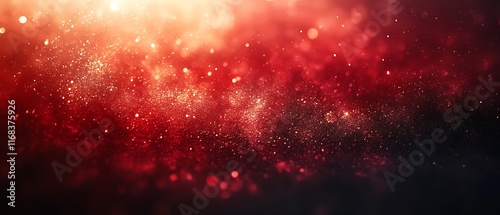 Red glitter bokeh background. (1)