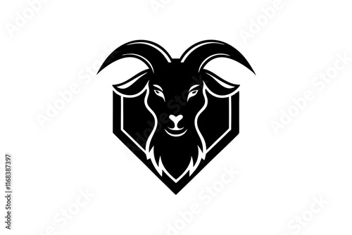 black and white mask