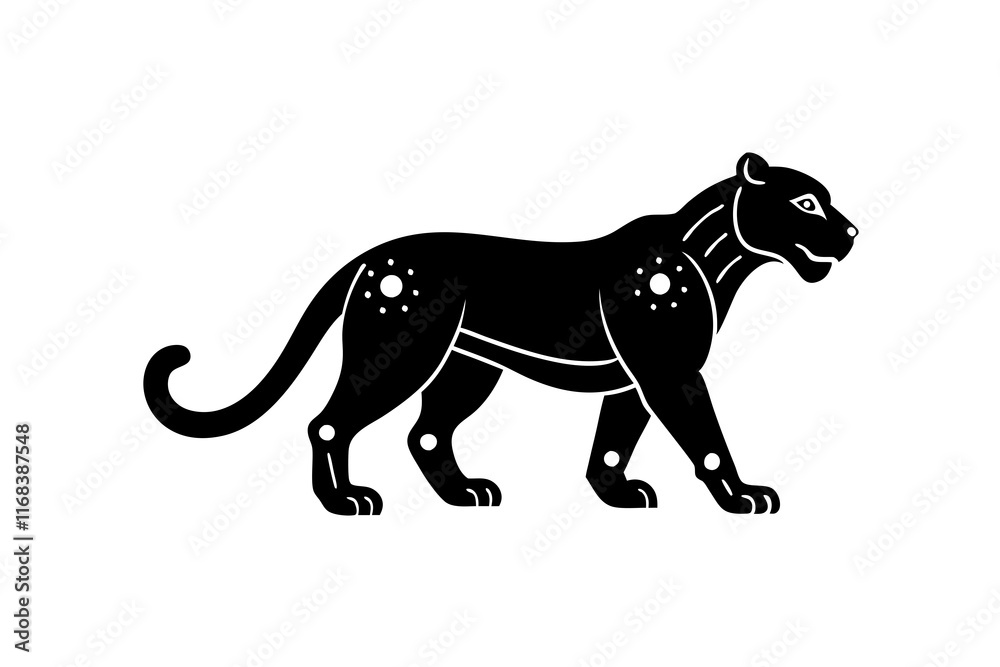 Obraz premium lion illustration