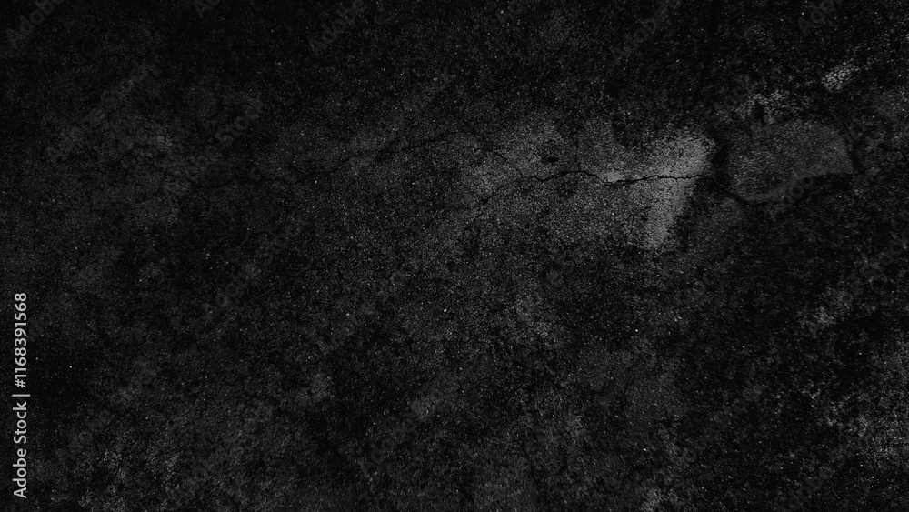 Naklejka premium Dark cement wall background in vintage style