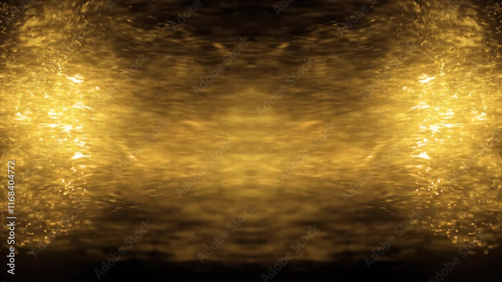 abstract Colorful Particle magic glow effects reveal title or logo Explosion blast.