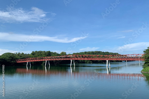 Photography Lorong Halus Red Bridge