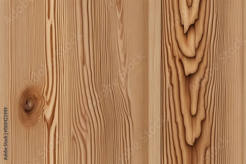 Photorealistic, seamless, highly detailed spruce wood grain with fine resin flecks. photo