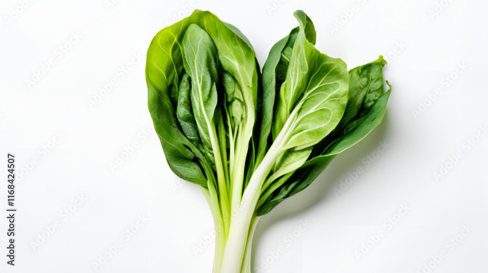 bok choy isolated on white background, bok choy isolated on white background,
