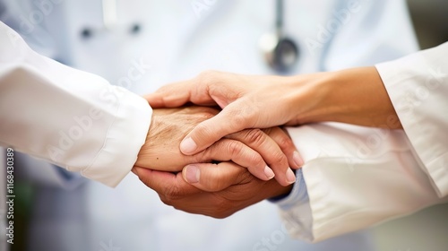 Kind nurses attentively taking care of the elderly patients in nursing homes. Nurses helping the aged with daily activities, providing medical care, ensuring comfort, and showing compassion. The 