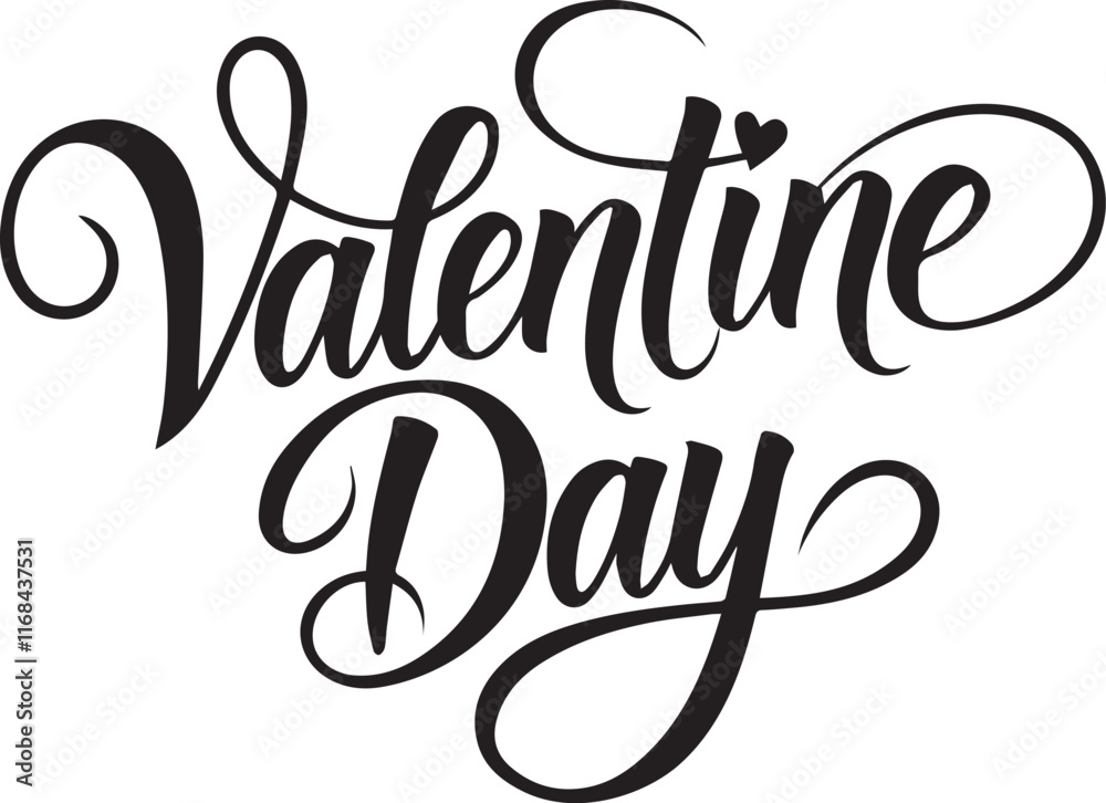 Fototapeta premium Hearts in Harmony Silhouette Text Creations
