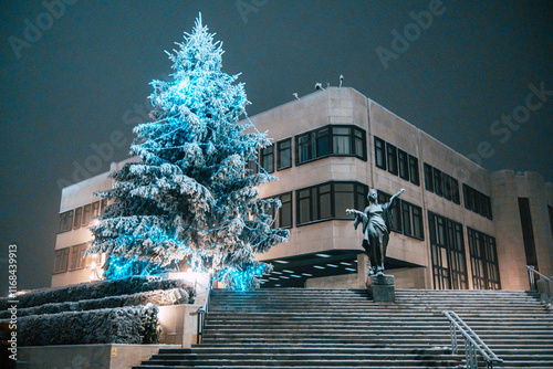 Photography The slovak parliament building, National Council of the Slovak Republic Building