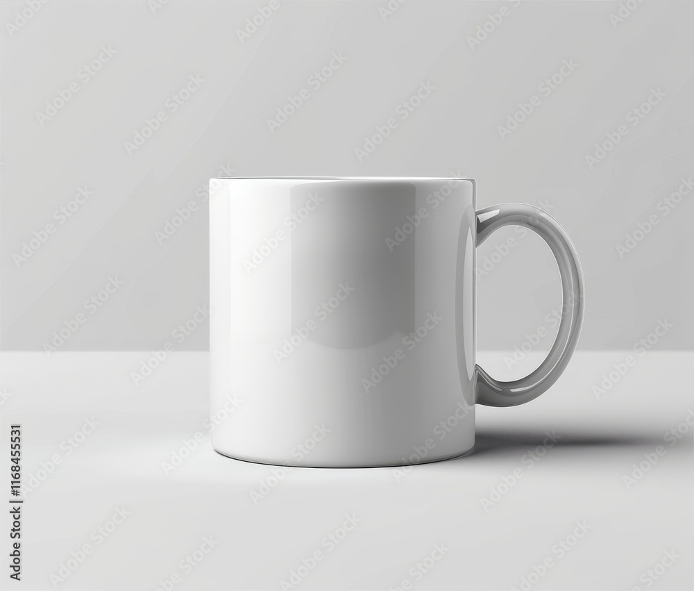 Plain white coffee mug on white background. (23) Plain white coffee mug on white background. (23)