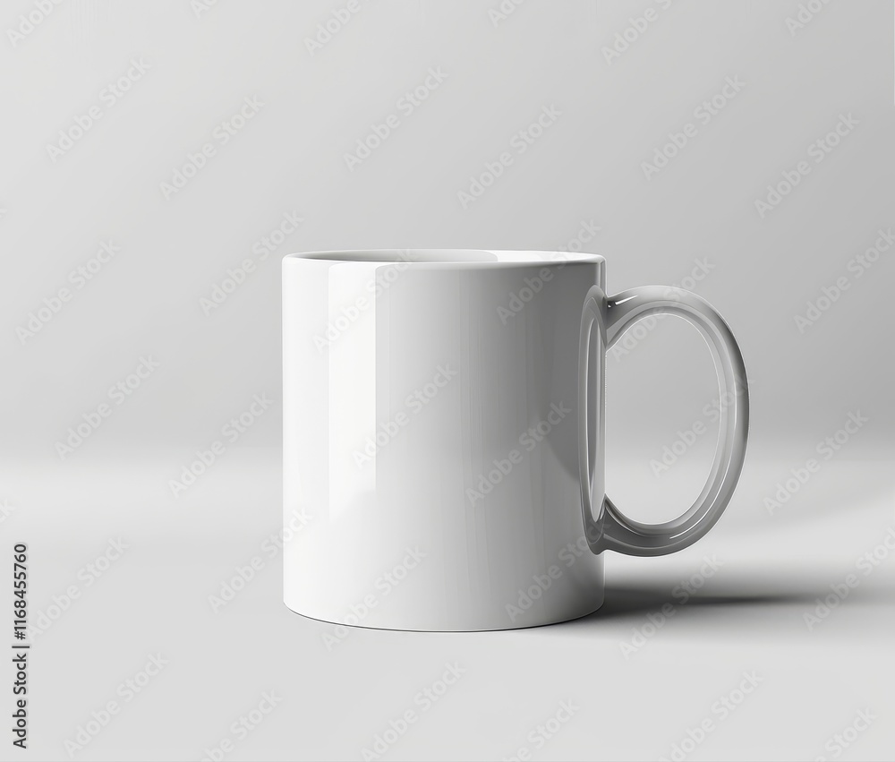 Plain white coffee mug on white background. (25) Plain white coffee mug on white background. (25)