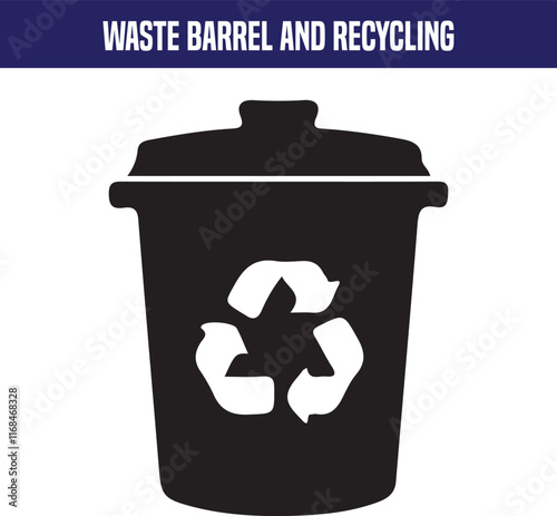 Waste recycling flat line icons set. Garbage bag, truck, incinerator factory, container, bin, rubbish dump vector illustration. Outline signs of trash management. Pixel perfect. Editable Stroke.
