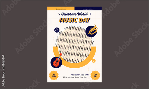 World Music Day Flyer