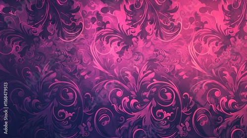 magneta pink seamless pattern wallpaper