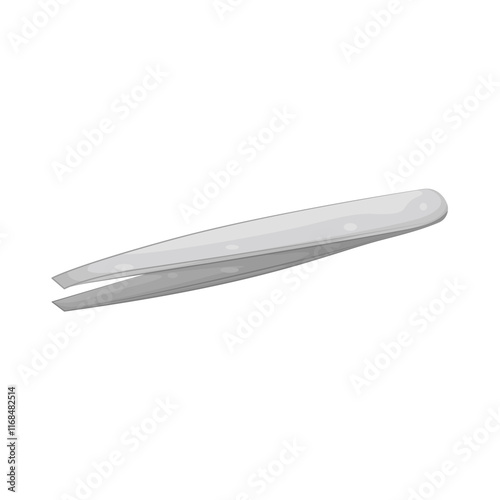 Illustration of Eyebrow Tweezer