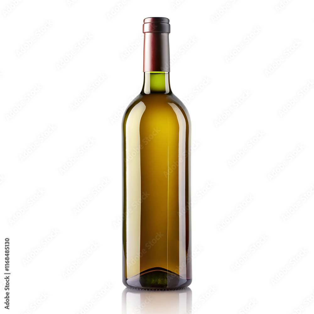 Wine Bottle isolated on transparent background Wine Bottle isolated on transparent background