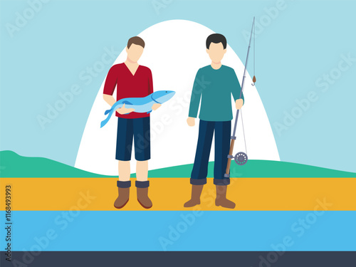Hobbyist Concept Illustration Stylish and Beautiful