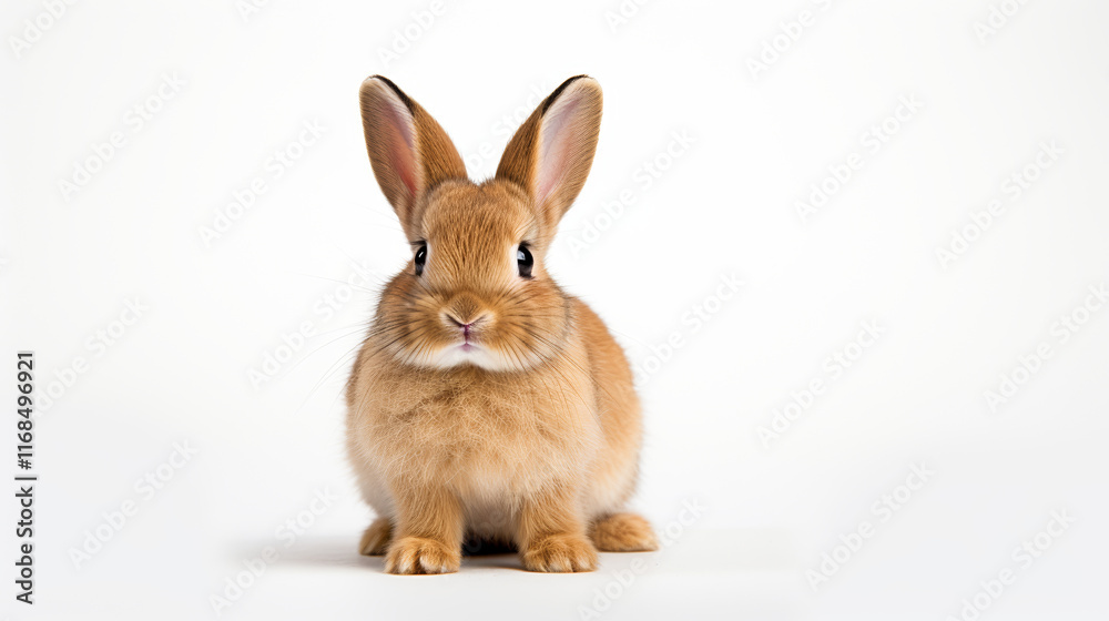 Obraz premium rabbit isolated on white