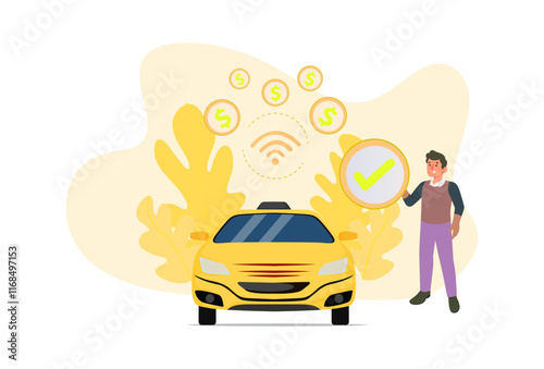 Dealer Incentives Concept Illustration Stylish and Beautiful