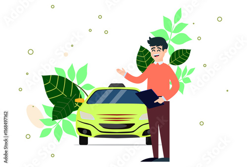 Dealer Holdback Concept Illustration Stylish and Beautiful