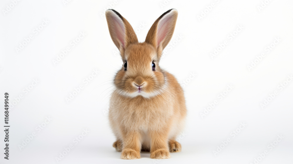 rabbit isolated on white rabbit isolated on white