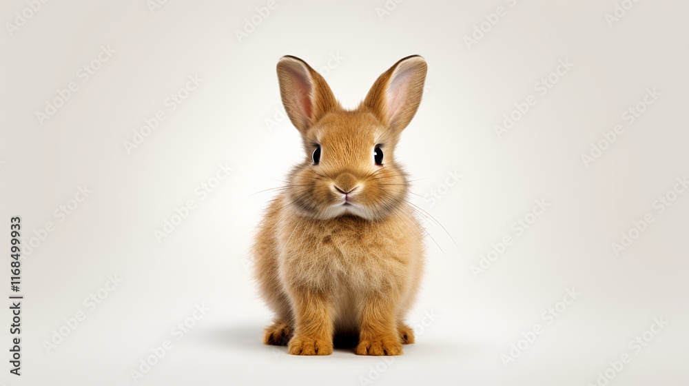 Obraz premium rabbit isolated on white
