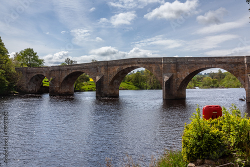 Chollerford Bridge across the North Tyne in Northumberland was built in 1771 by Robert Mylne photo